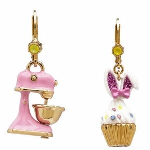 Charming Betsey Johnson Mismatched Easter Earrings
